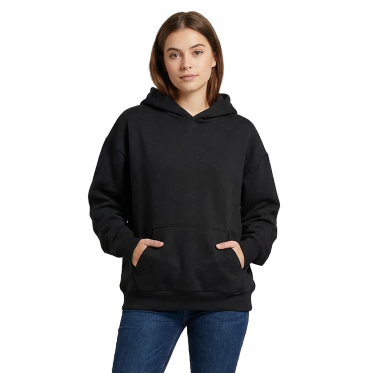 Build Your Brand Fluffy Hoody Damen